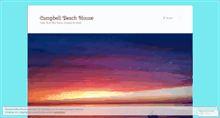 Desktop Screenshot of campbellbeachhouse.com